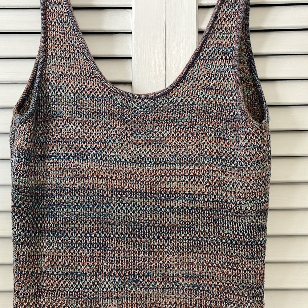 Future Collective Multicolor Sleeveless Crochet F… - image 5